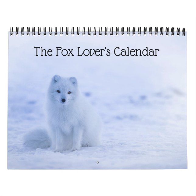 Calendario The Fox Lover's (Tapa)