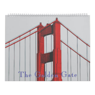 Calendario The Golden Gate Bridge San Francisco