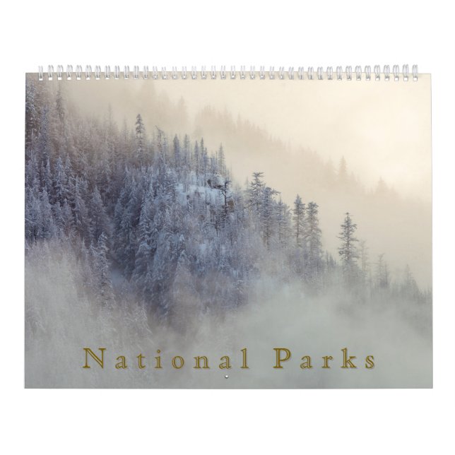 Calendario The National Parks  (Tapa)