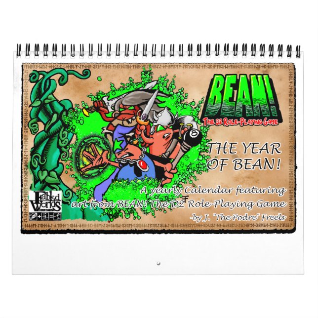 Calendario The Year of BEAN! Calendar (Tapa)