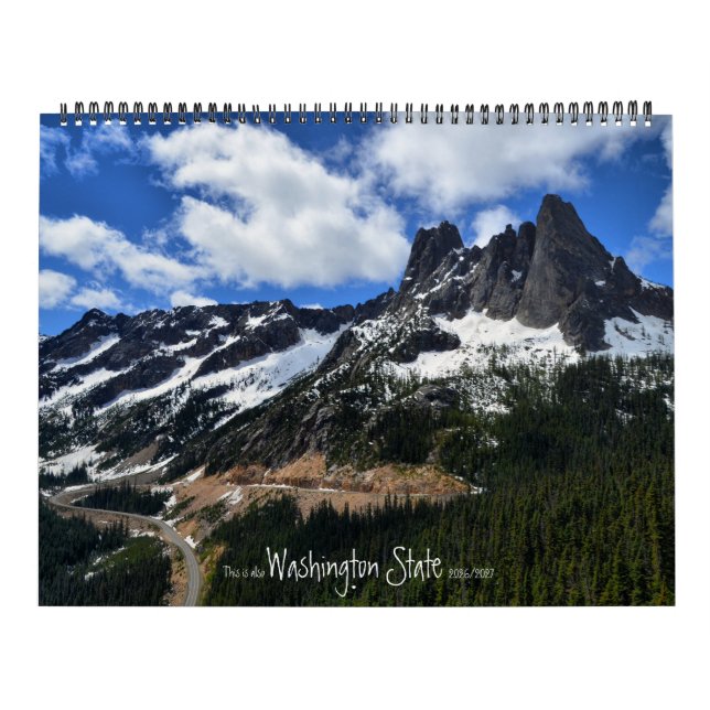 Calendario This is also Washington State Calendar 2026/2027 (Tapa)