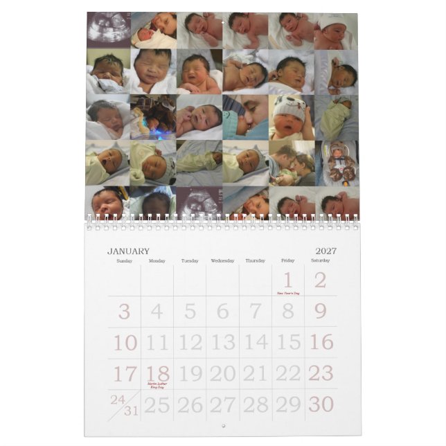 Calendario Thomas James Orsello III2008 (Jan 2027)
