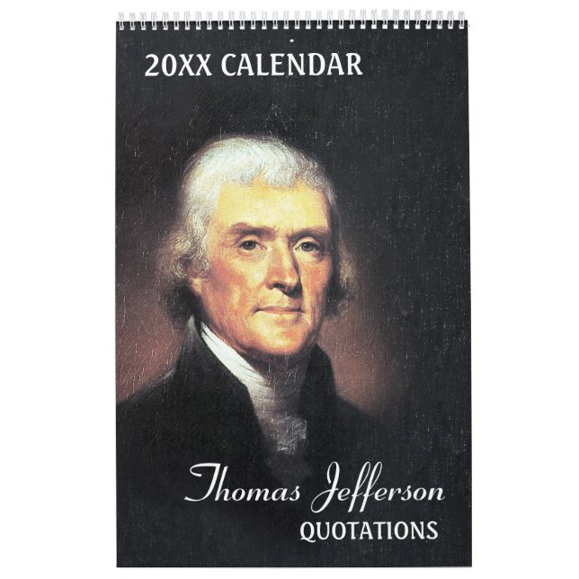 Calendario Thomas Jefferson Quotes (Tapa)