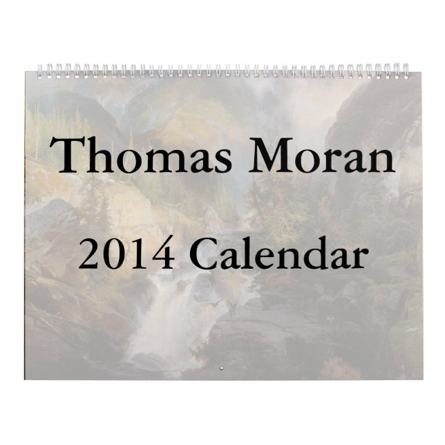 Calendario Thomas Moran 2014 (Tapa)