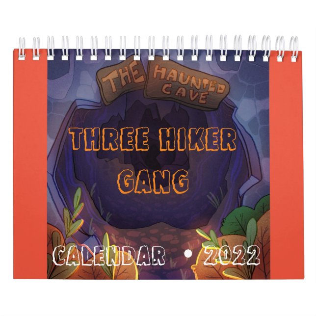 Calendario #ThreeHikerGangInTheHauntedCave  (Tapa)