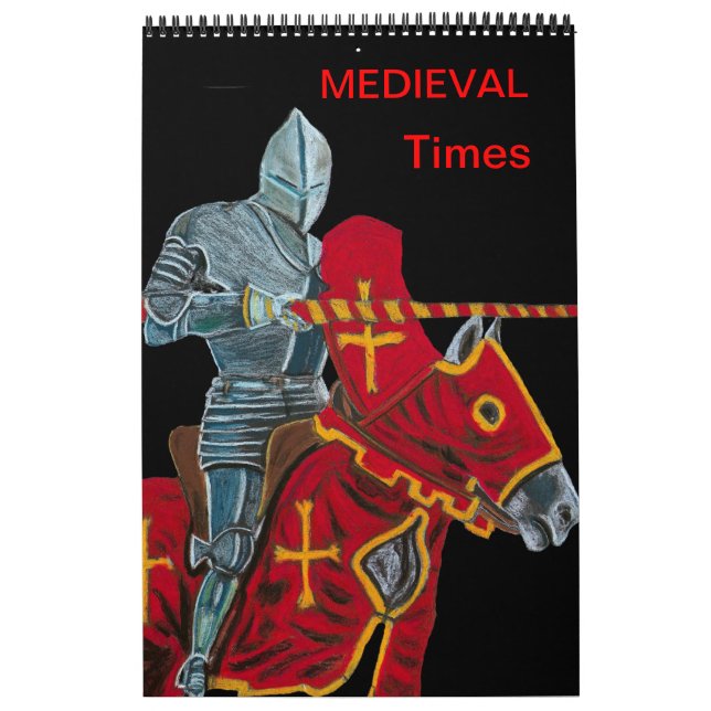 CALENDARIO TIEMPOS MEDIEVALES - LLAMADOR (Tapa)