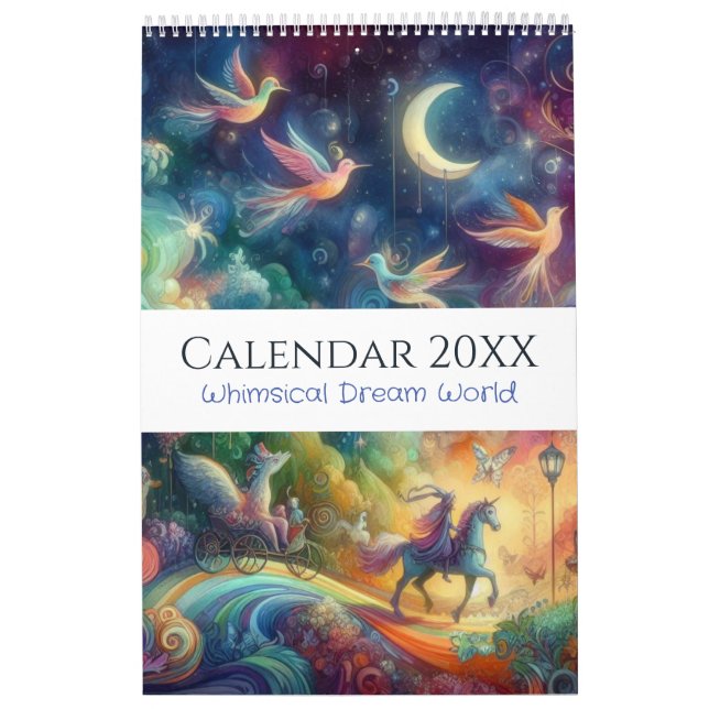 Calendario Tierra de Sueño Whimsical (Tapa)