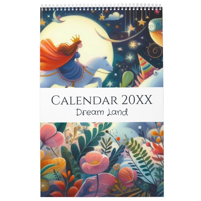 Calendario Tierra de Sueño Whimsical (Tapa)
