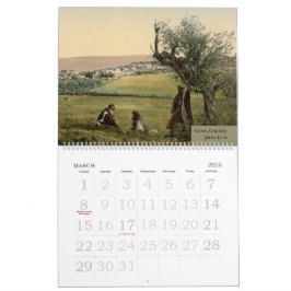 Calendario Tierra Santa Cristiana Familia de la Iglesia del N