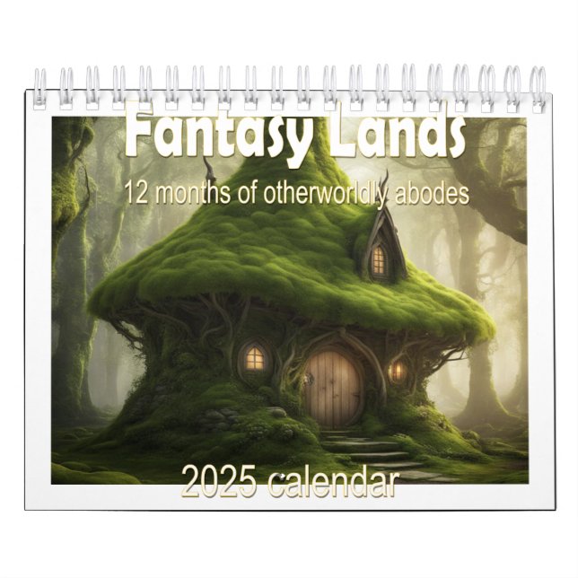 Calendario Tierras de fantasía (Tapa)