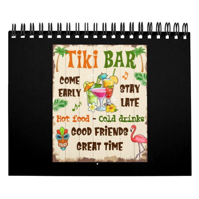 Calendario Tiki Bar (Tapa)