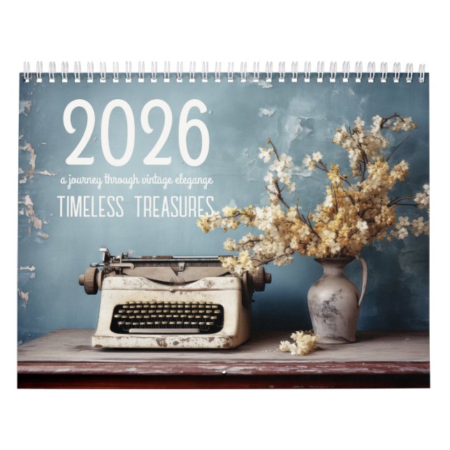 Calendario Timeless Treasures - Vintage Elegance (Tapa)
