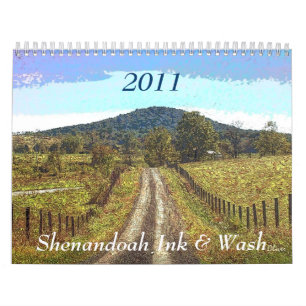 Calendario Tinta y lavado 2011 de Shenandoah