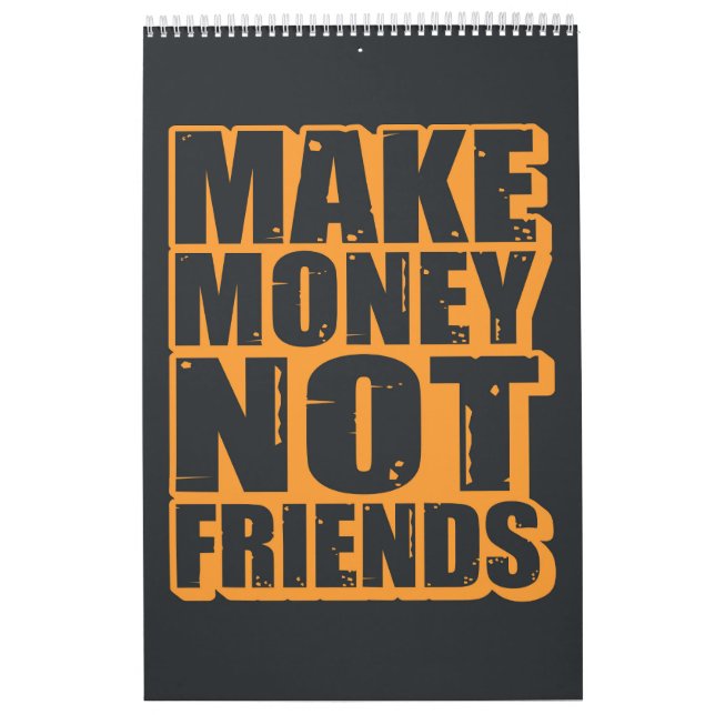 Calendario Tipografía de citas motivacionales (Tapa)