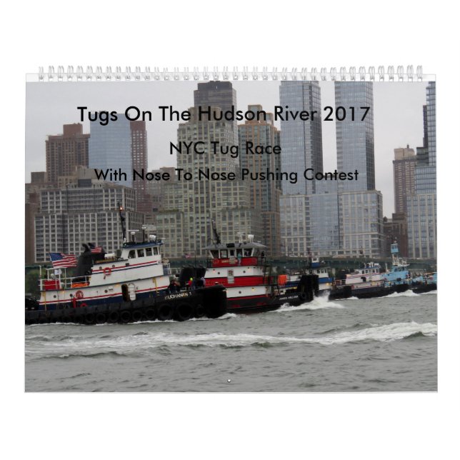 Calendario Tirones en el río Hudson 2017 (Tapa)