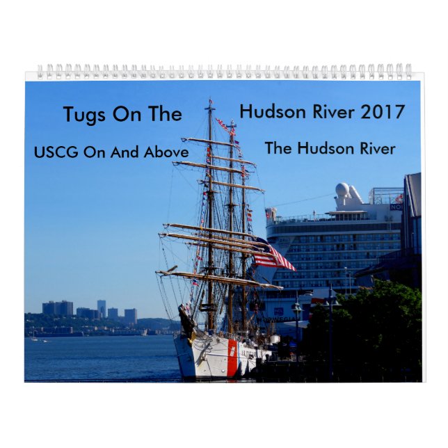 Calendario Tirones en el río Hudson 2017 (Tapa)