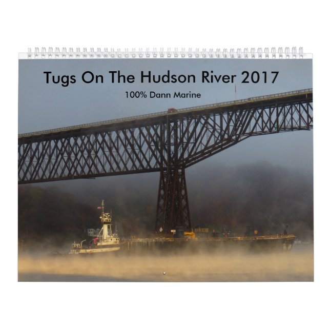 Calendario Tirones en el río Hudson 2017 (Tapa)