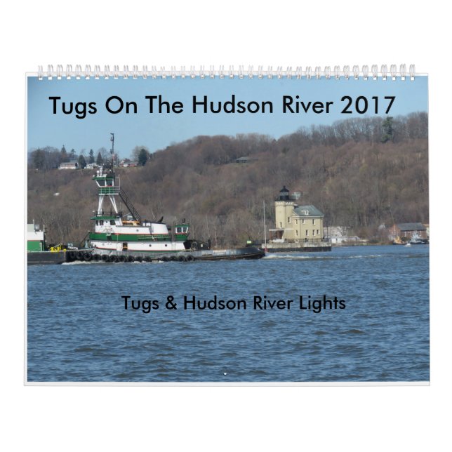 Calendario Tirones en el río Hudson 2017 (Tapa)