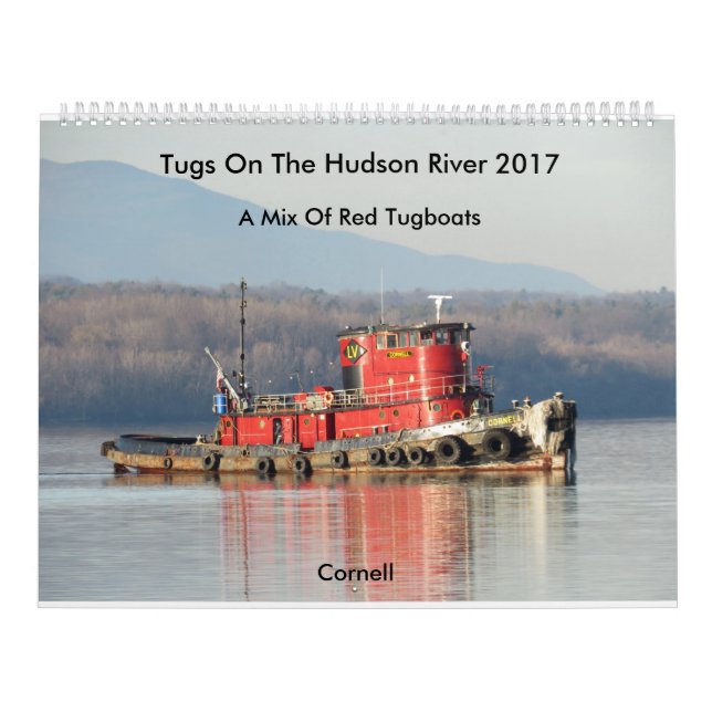 Calendario Tirones en el río Hudson 2017 (Tapa)
