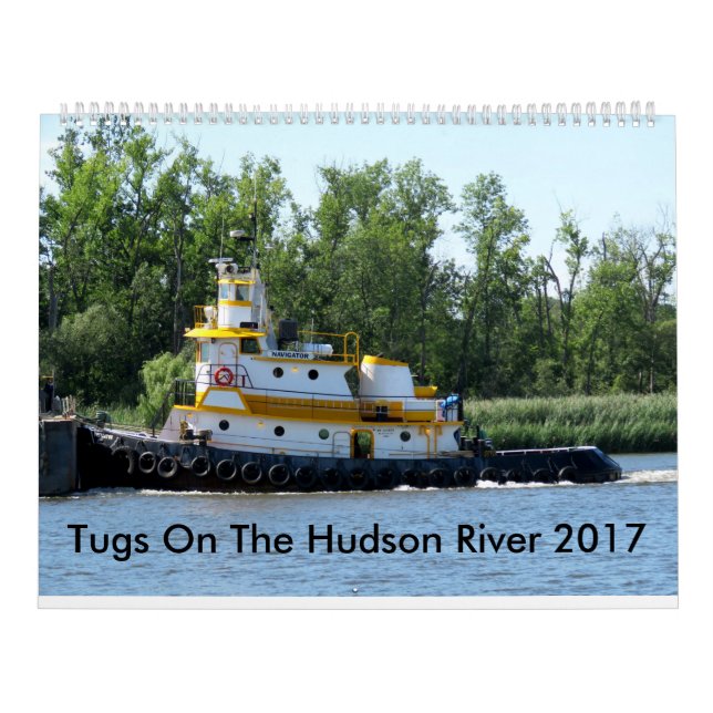 Calendario Tirones en el río Hudson 2017 (Tapa)