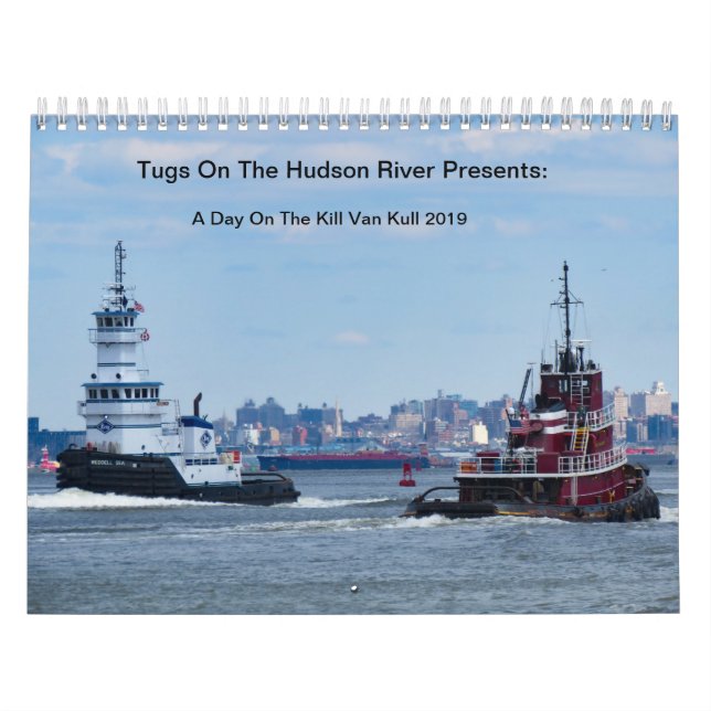 Calendario Tirones en el río Hudson 2019 KVK (Tapa)