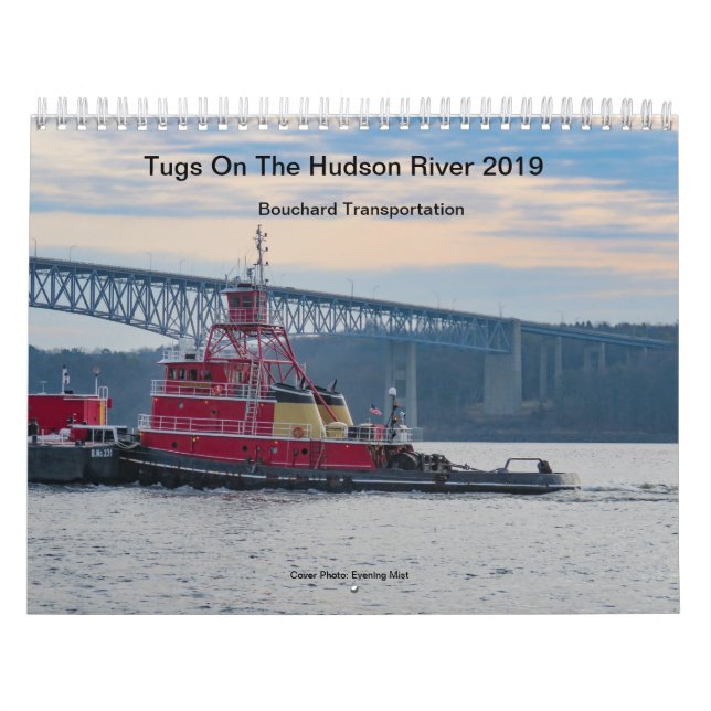 Calendario Tirones en el río Hudson Bouchard 2019 (Tapa)