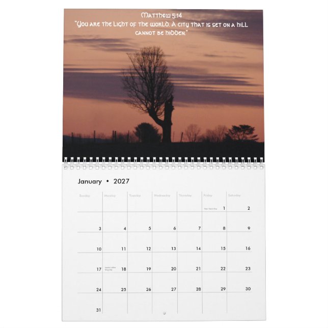 Calendario Toda SU gloria… 2010 (Jan 2027)