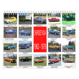 Calendario Todas las Novas a partir de 1962-1979