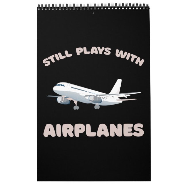 Calendario Todavía juega con aviones (Tapa)