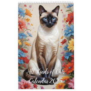 Calendario Todo tipo de gatos