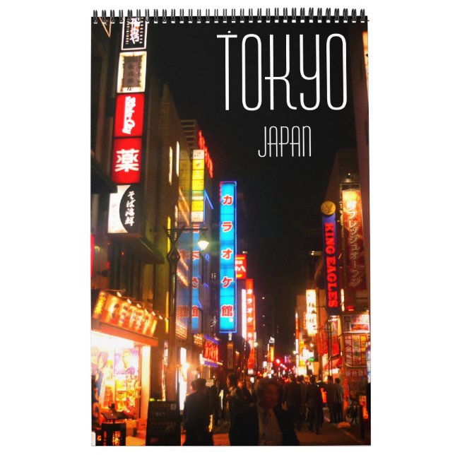 Calendario tokio japón (Tapa)