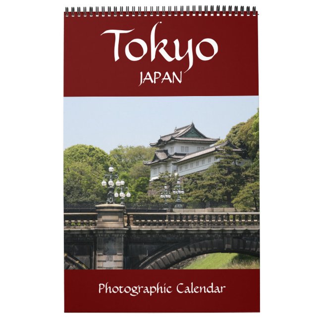 Calendario tokio japón (Tapa)
