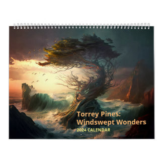 Calendario Torrey Pines: Maravillas de viento