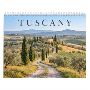 Calendario Toscana a través de las estaciones