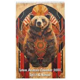 Calendario Totem Animals Calendar 2026 – Spirit & Nature