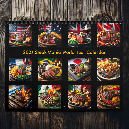 Calendario Tour Mundial 2025/2026 de Steak Mania