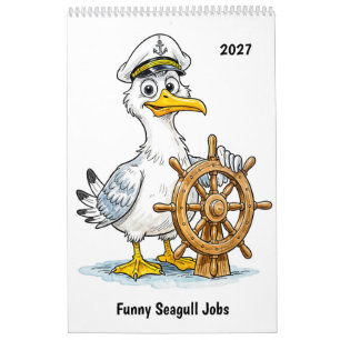 Calendario Trabajos Divertidos de Gaviotas