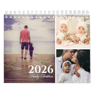 Calendario Tradiciones Familiares Modernas Foto 2026