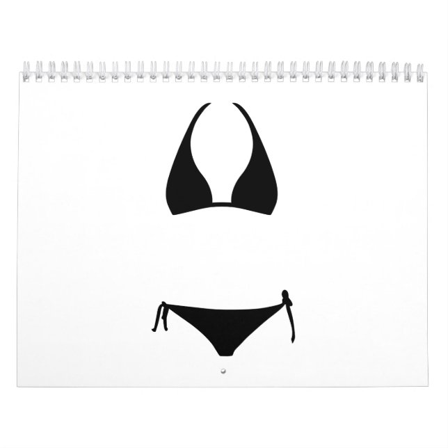 Calendario Traje de baño del bikini (Tapa)