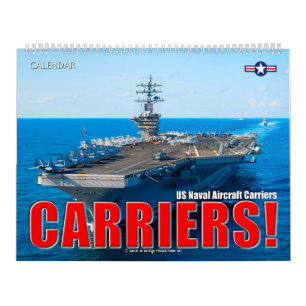 Calendario ¡TRANSPORTES! - Aeronaves navales de los Estados U