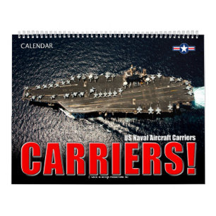 Calendario ¡TRANSPORTES! - Aeronaves navales de los Estados U