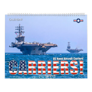Calendario ¡TRANSPORTES! - Aeronaves navales de los Estados U