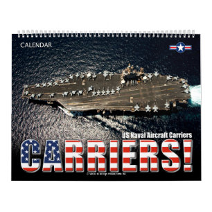 Calendario ¡TRANSPORTES! - Aeronaves navales de los Estados U