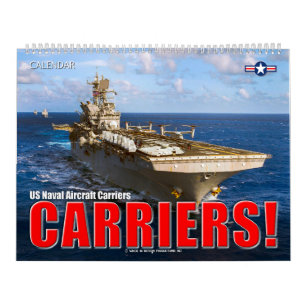 Calendario ¡TRANSPORTES! - Aeronaves navales de los Estados U