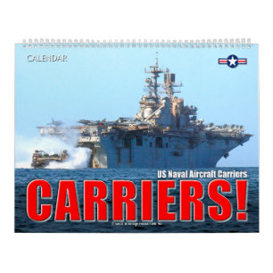 Calendario ¡TRANSPORTES! - Aeronaves navales de los Estados U