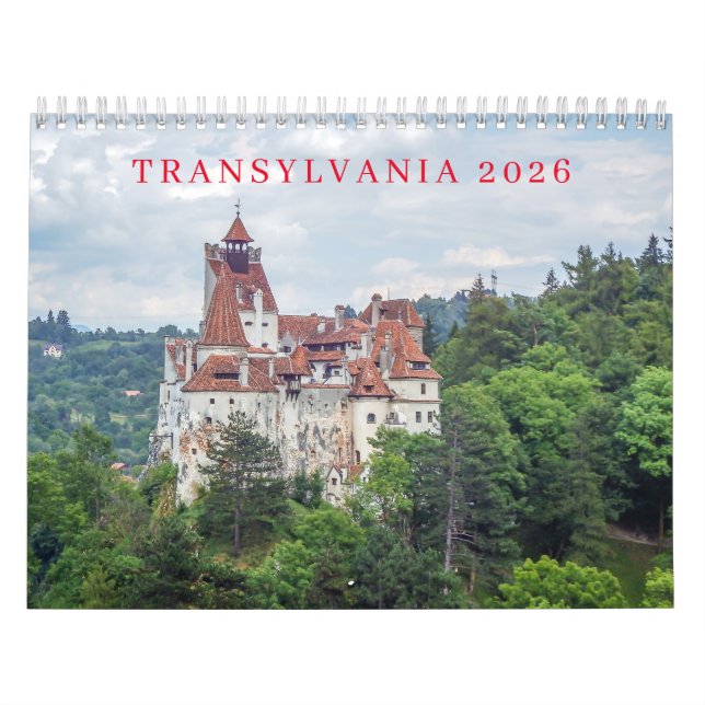 Calendario Transylvania 2026 calendar (Tapa)