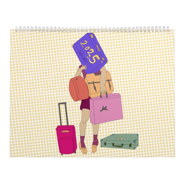 CALENDARIO TRAVEL CALENDAR  (Tapa)