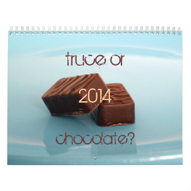 Calendario ¿Tregua o chocolate? (Tapa)