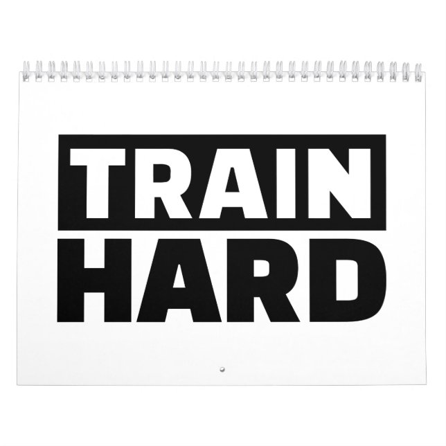 Calendario Tren difícilmente (Tapa)