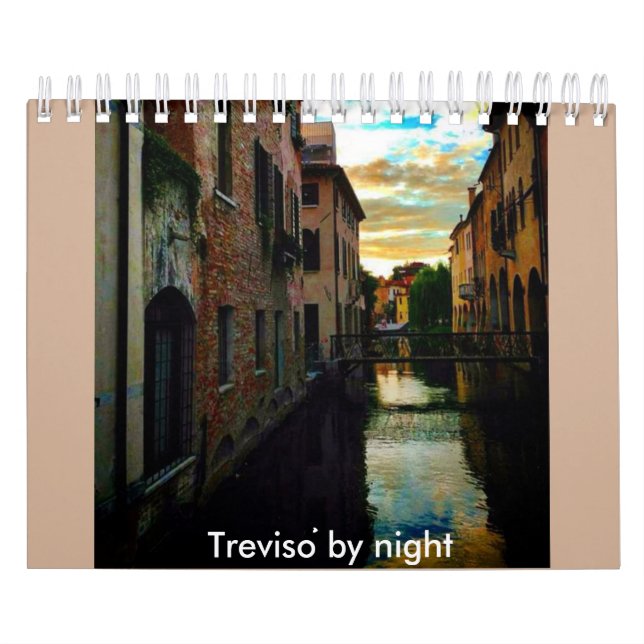 Calendario Treviso por noche (Tapa)